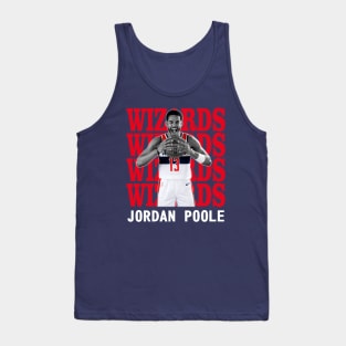 Washington Wizards Jordan Poole 13 Tank Top